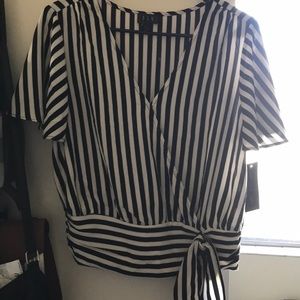 Stripes black and white shirt